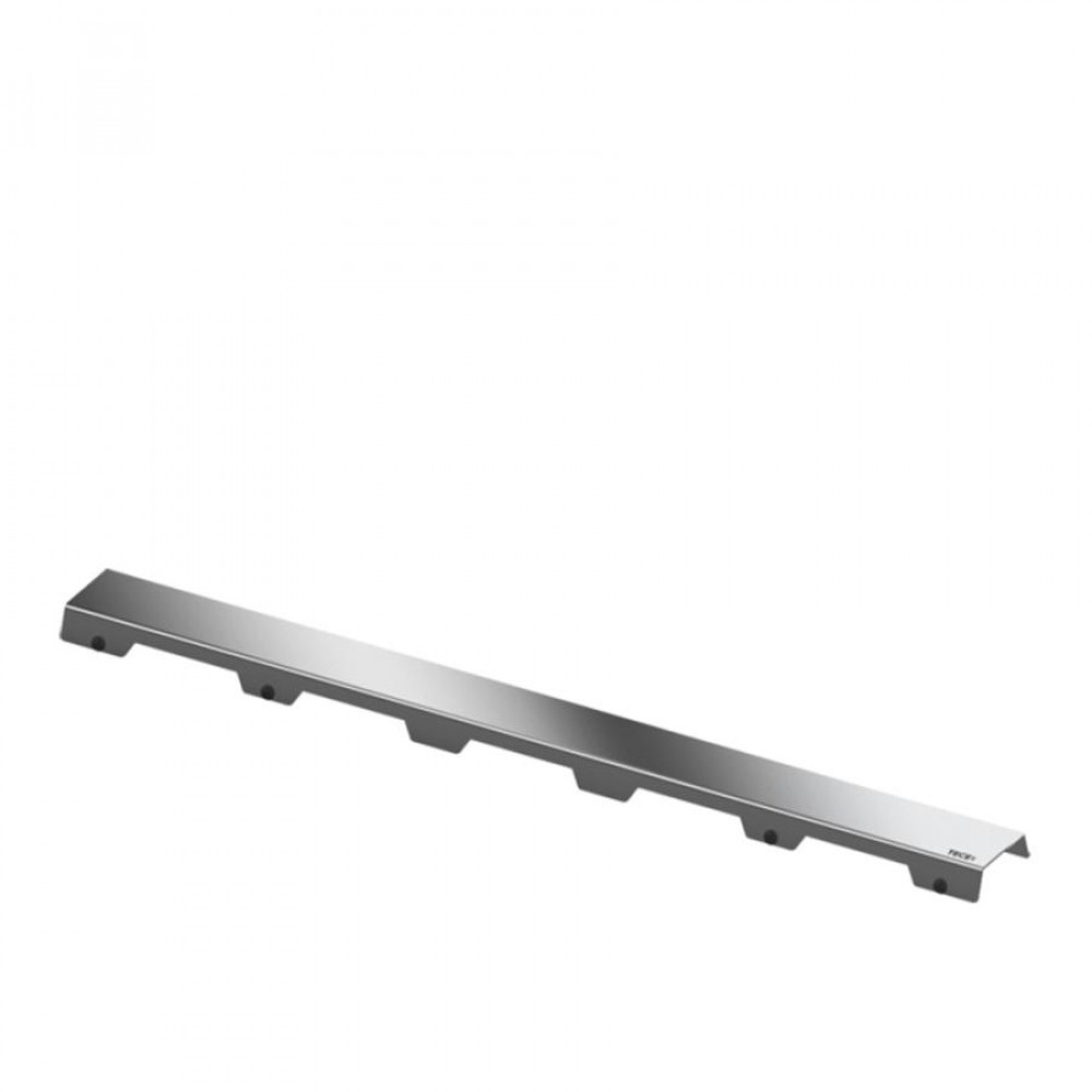 Комплект, TECE, TECEdrainline, для монтажа дренажного канала, с декоративной панелью "Steel ll", с мембраной, длина-711 мм, цвет-сатин