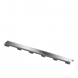 Комплект, TECE, TECEdrainline, для монтажа дренажного канала, с декоративной панелью "Steel ll", с мембраной, длина-711 мм, цвет-сатин