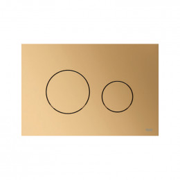 TECE TECEloop 2.0 Пластиковая панель смыва унитаза для системы двойного смыва латунь металлик 9240936