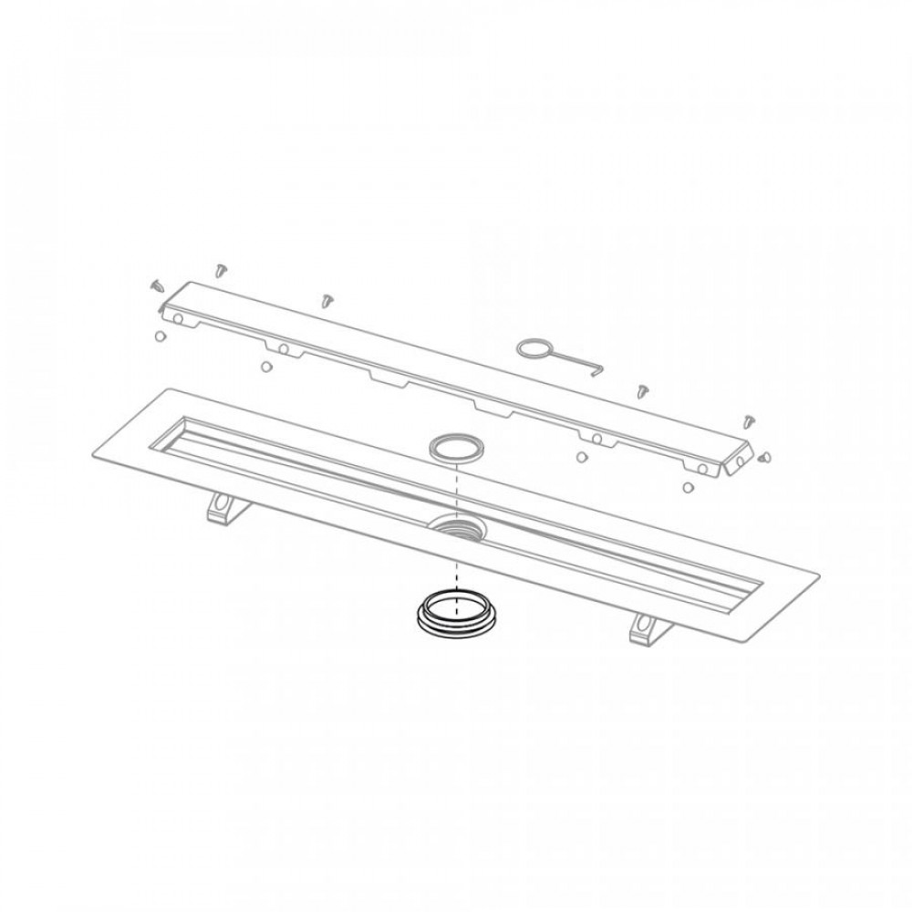 Прокладка для сифона, TECE, TECEdrainlinе