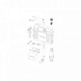 Держатель для заливного клапана, TECE, TECEprofil