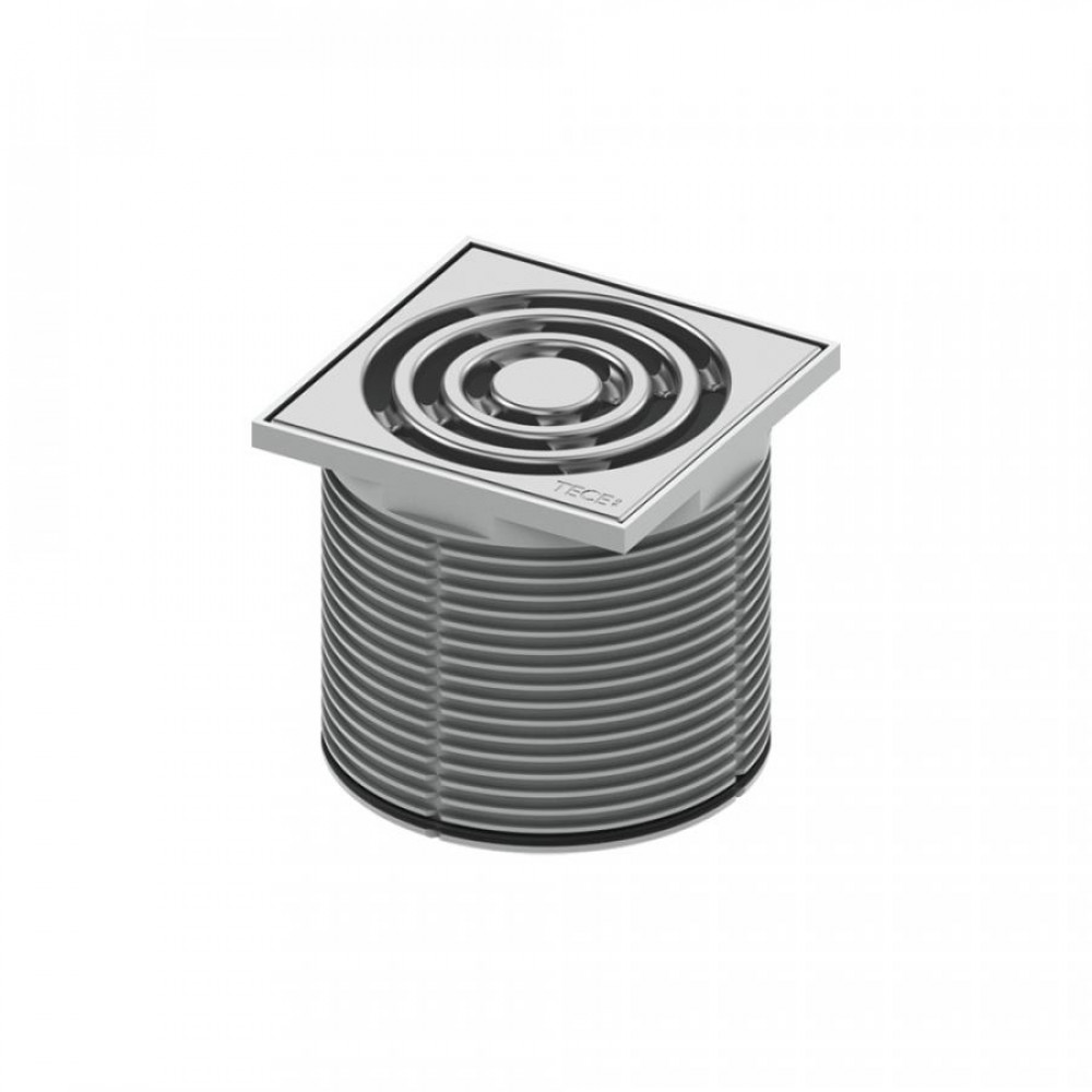 Дизайн-решетка, TECE, Drainpoint S, д 110, цвет-полированная нержавеющая сталь