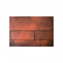 TECE TECEsquare II Металлическая панель смыва для унитазов ржавая сталь 9240845