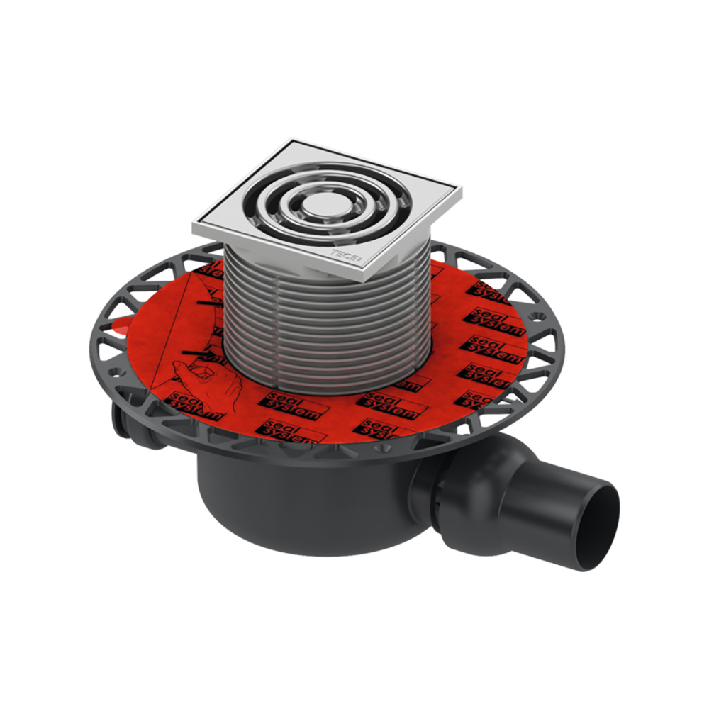 Трап дренажный TECEdrainpoint S 120, стандартный с универсальным фланцем Seal System, 3601200