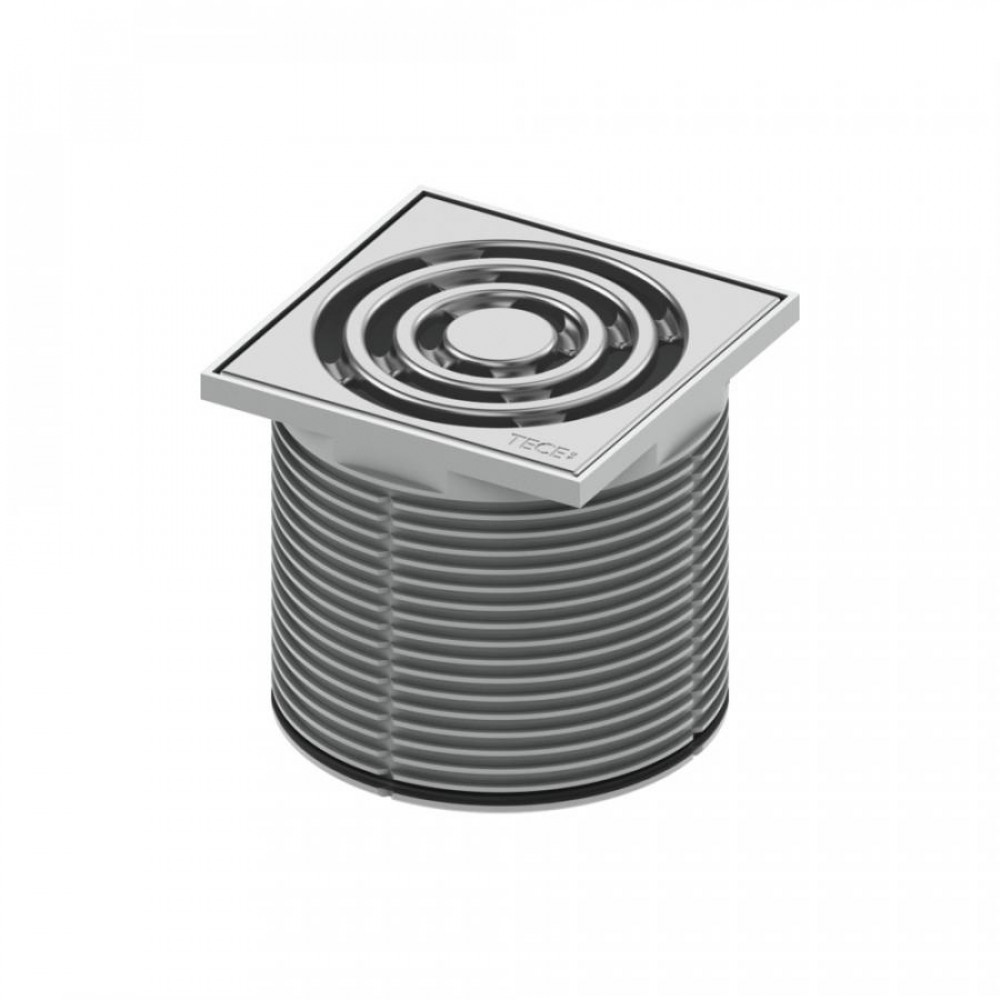 Дизайн-решетка, TECE, Drainpoint S, д 110, цвет-полированная нержавеющая сталь