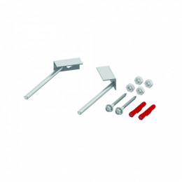 Крепление модуля на устойчивой стене в углу, TECE, ТЕСЕprofil