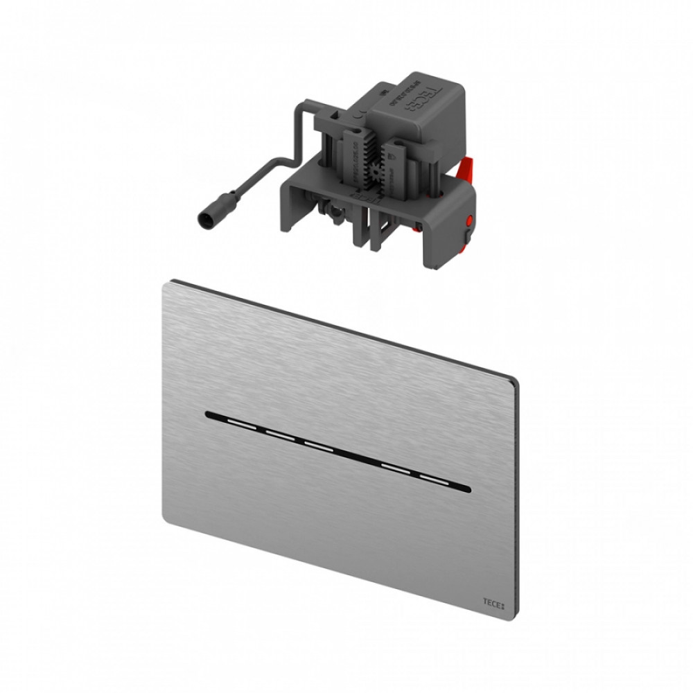 Клавиша смыва, TECE, TECEfilo-Solid, для унитаза, шв 220*150, цвет-нержавеющая сталь, сатин