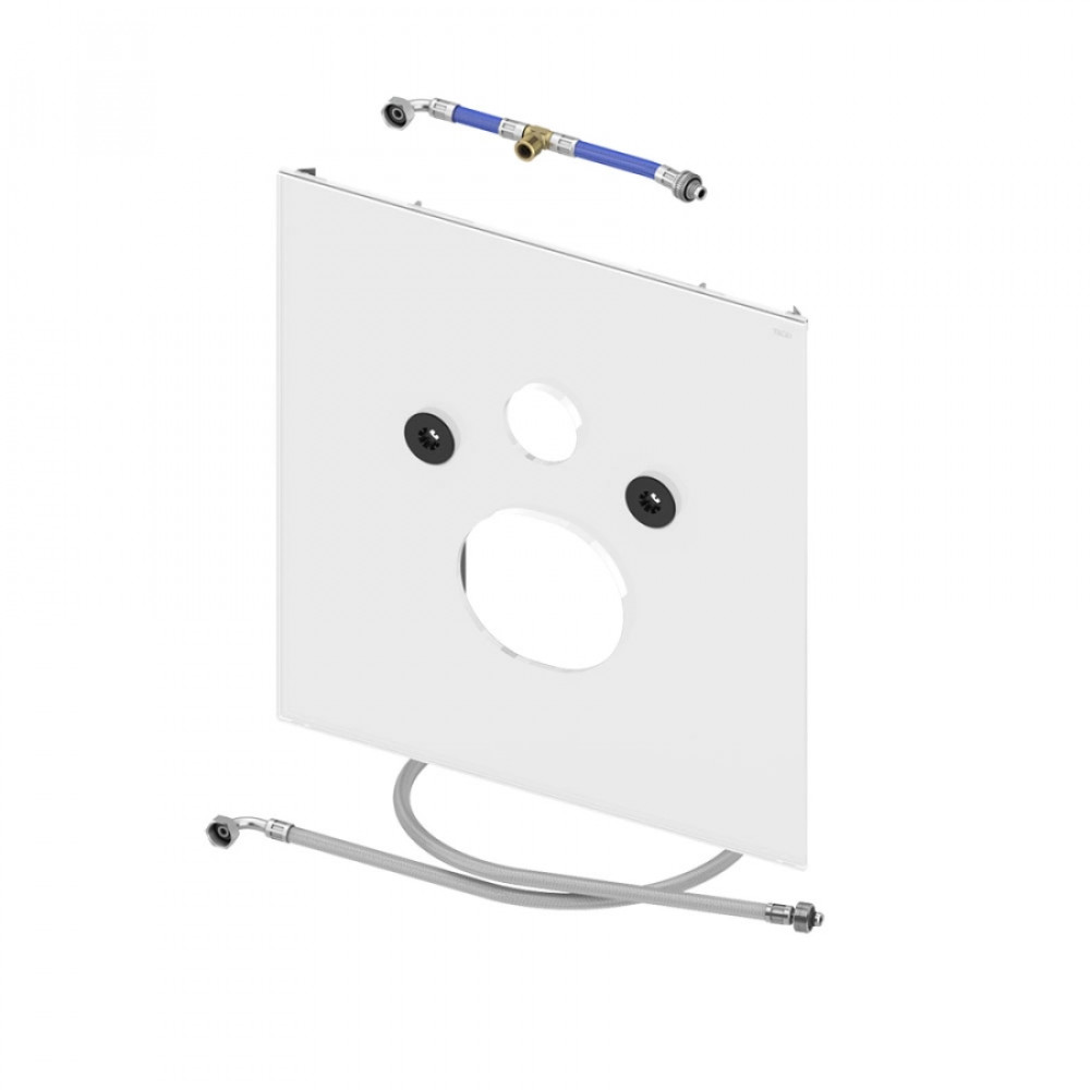 Нижняя панель TECElux для установки унитазов-биде, TECE, цвет-черный