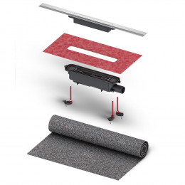 TECE Профиль для душа TECE TECEdrainprofile 671010  (100 см глянец)