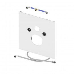 Нижняя панель TECElux для установки унитазов-биде, TECE, цвет-черный