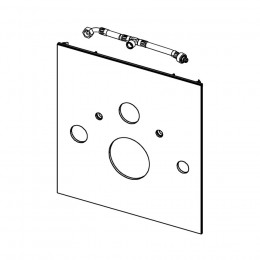 Декоративная панель, TECE, TECElux, цвет-черный