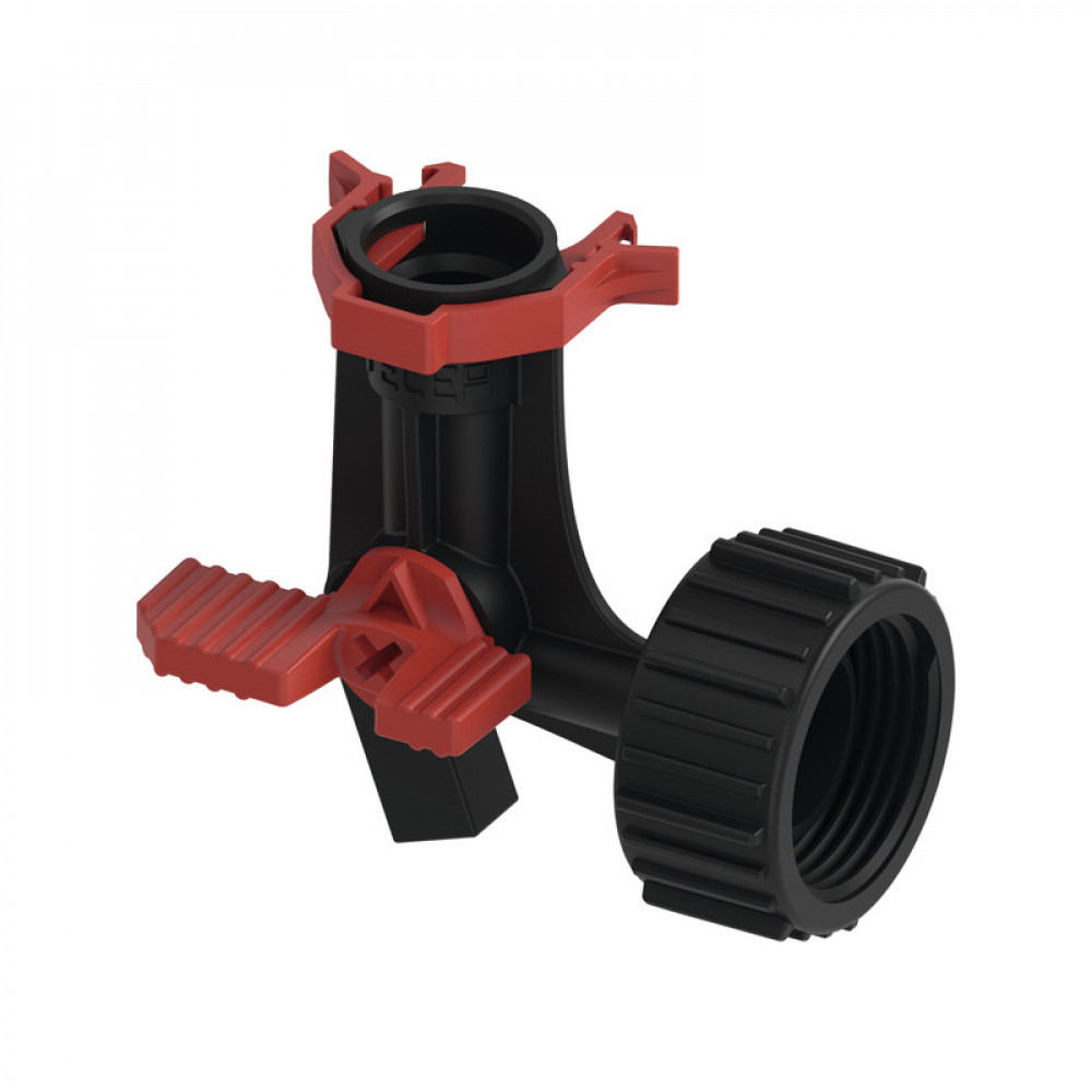 Запорный 3-х ходовой вентиль TECE TECEbase 9820492 тип 3 черный