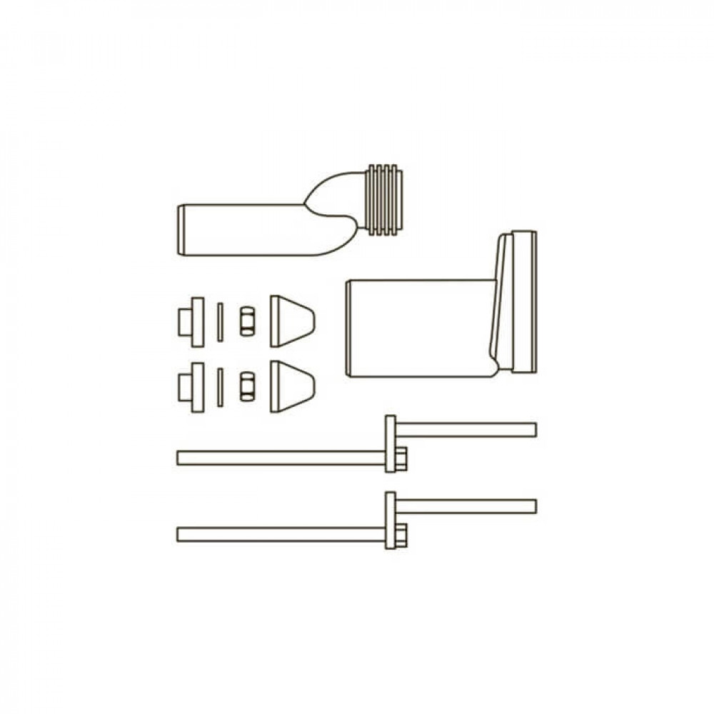 Монтажный комплект, TECEprofil, для изменения высоты установки унитаза