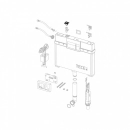 Монтажный элемент, TECE, для заливного вентиля