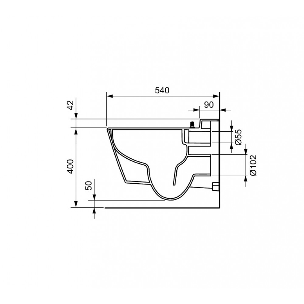TECE Унитаз - биде TECEone 9700200