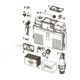 Съемная крышка бачка, TECE