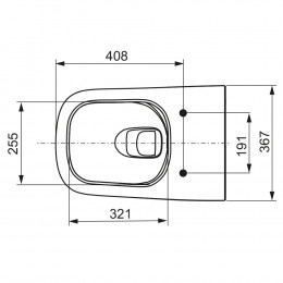 TECE Унитаз TECEone без функции биде 9700209