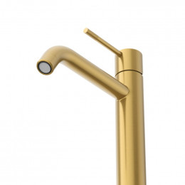 Смеситель для накладной раковины без донного клапана CEZARES RELAX-LC1-W0