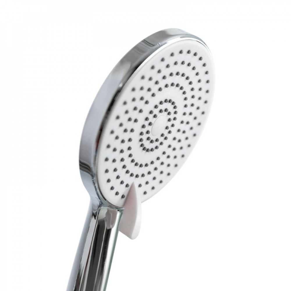 Душевая стойка со смесителем и изливом BelBagno AURORA-VSCM-CRM