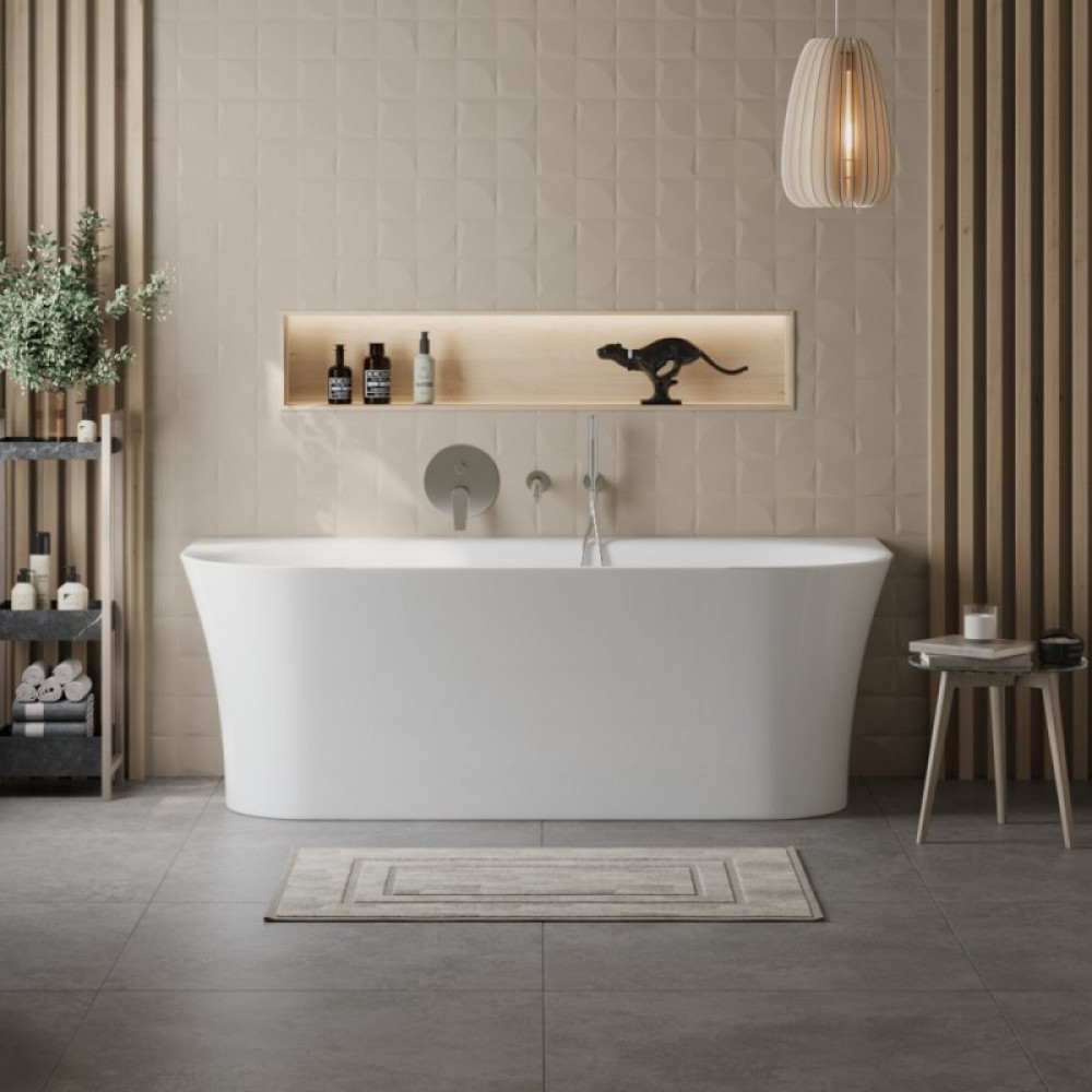 Ванна акриловая пристенная BelBagno BB711