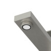 Смеситель для накладной раковины без донного клапана CEZARES SLIDER-LC-W0