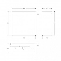 Унитаз-компакт безободковый BELBAGNO ENERGIA