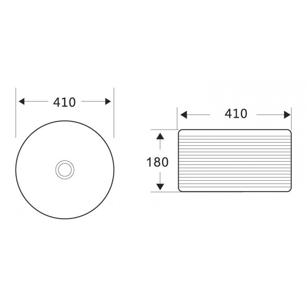 Раковина накладная BELBAGNO BB1420