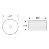 Раковина накладная BELBAGNO BB1420