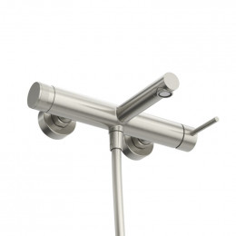 Смеситель для ванны и душа в комплекте с ручным душем, шлангом и держателем  CEZARES RELAX-VD