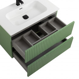 Мебель для ванной CEZARES DUET-N  с двумя ящиками 60, 70, 80, 90, 100, 120 см.