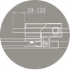 Душевая дверь в нишу CEZARES SLIDER-B-1