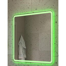 Зеркало MULTICOLORE со встроенной разноцветной подсветкой RGB и сенсорным выключателем