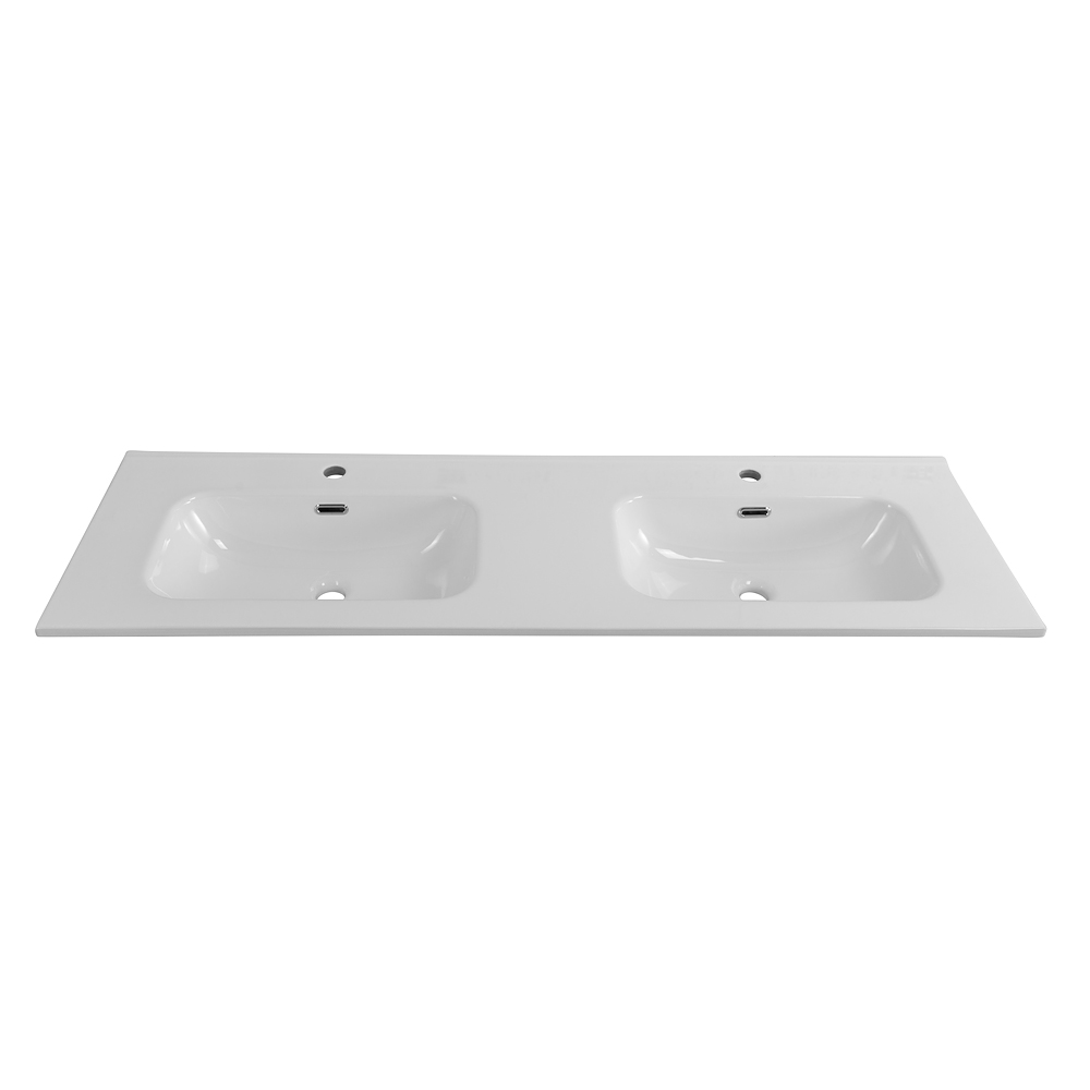 Мебель для ванной комнаты BELBAGNO KRAFT-1200, 1400 с четырьмя ящиками и двойной раковиной