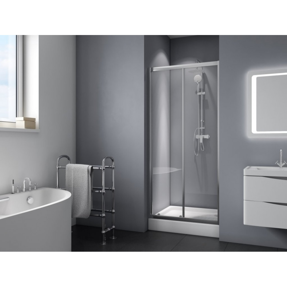 Душевая дверь в нишу BELBAGNO DUE-BF-1