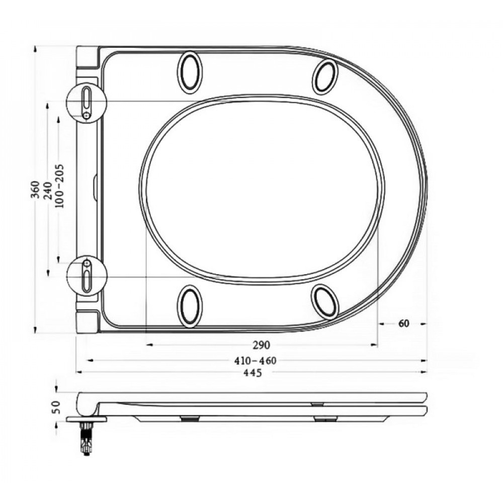 Унитаз подвесной безободковый BELBAGNO SFERA-R