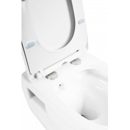 Унитаз подвесной BelBagno Loto BB070CHR/SC безободковый