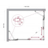 Душевой уголок BELBAGNO LUCE-AH-22