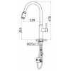 Смеситель для кухни двухрежимный BELBAGNO BB-LAM58-IN