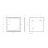 Зеркало BelBagno SPC-KRAFT-SENS