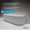 Акриловая ванна ABBER AB9412-1.5 L белая