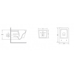 Унитаз подвесной BELBAGNO DUE-TOR BB5171CH-TOR/SC