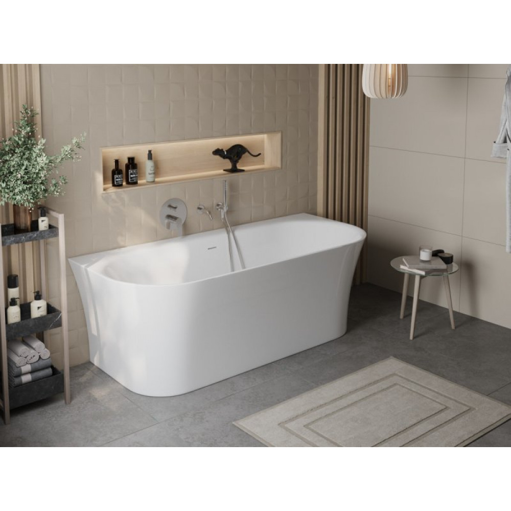 Ванна акриловая пристенная BelBagno BB711
