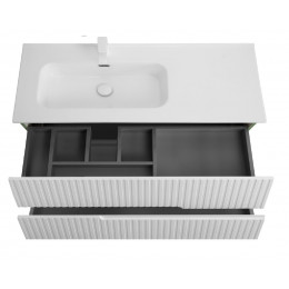 Мебель для ванной CEZARES DUET-N  с двумя ящиками 100, 120 см. левосторонняя и правосторонняя