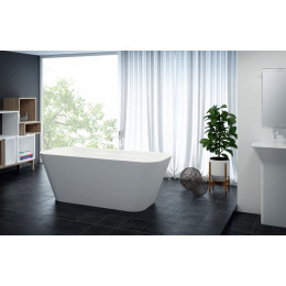 Ванна из искусственного мрамора CEZARES TITAN-SQUARE-170-70-57