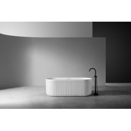 Ванна из искусственного камня ABBER Stuttgart AM9925 белая матовая