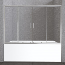 Душевая шторка на ванну BELBAGNO UNIQUE-VF-2