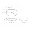 Раковина накладная BELBAGNO BB1404