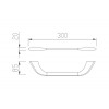 Полотенцедержатель CEZARES LINER-TH02