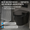 Унитаз ABBER Bequem AC1102MB подвесной черный матовый, безободковый