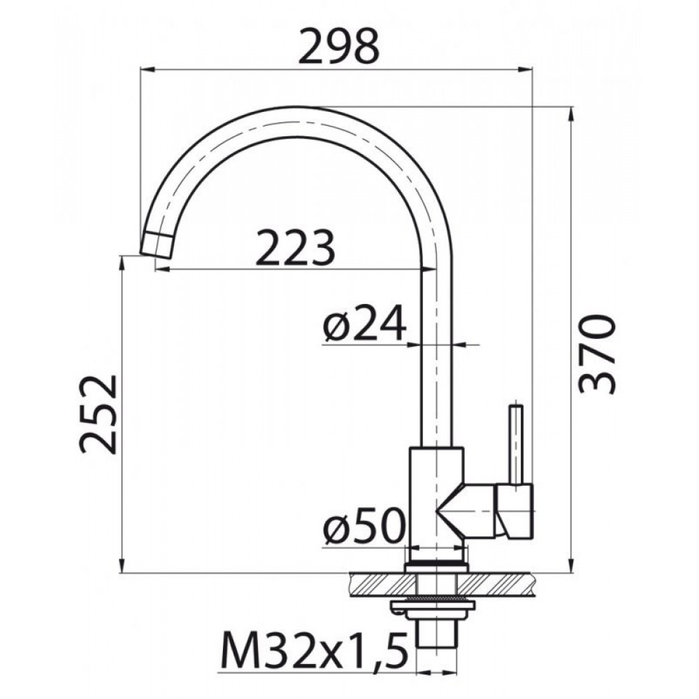 Смеситель для кухни BELBAGNO BB-LAM03-IN
